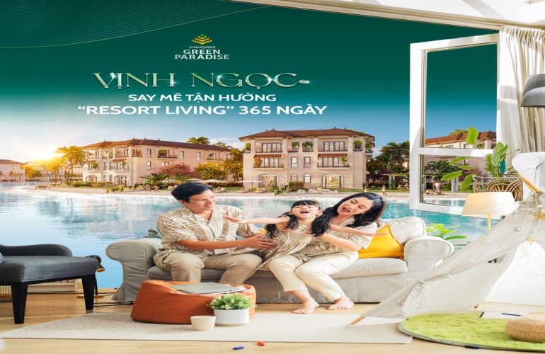 VỊNH NGỌC – SAY MÊ TẬN HƯỞNG RESORT LIVING 365 NGÀY